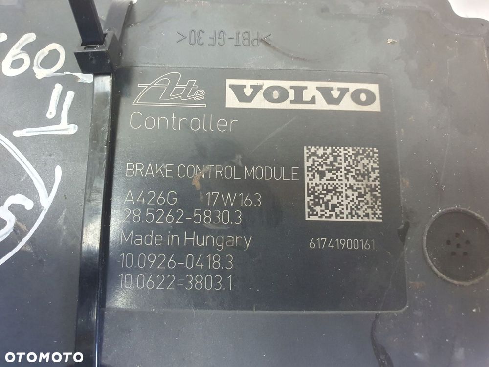 Volvo S60 II XC60 POMPA ABS hamulowa Sterownik P31423348 31423348 - 2