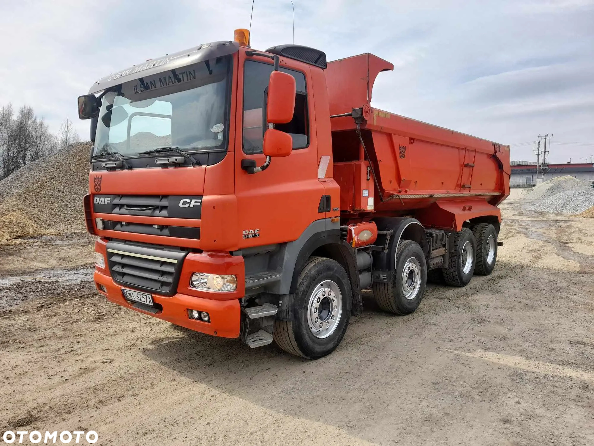 DAF Cf 85 8x4 Mulda Kipper - 2