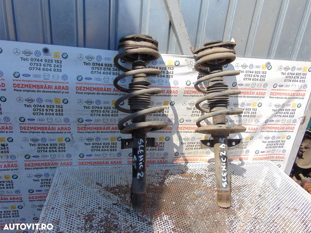 Telescop cu arc fata Renault Scenic 2 AN2003-2009 telescoape arcuri fata stanga dreapta megane 2 - 3