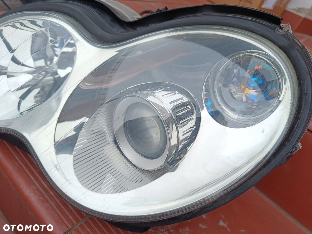 MERCEDES W203 C-KLASA LAMPA PRZÓD PRZEDNIA BI XENON NIE SKRĘTNY LEWA PRAWA EUROPA - 18