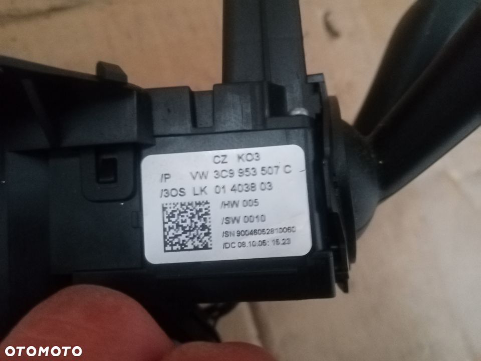 Przełącznik zespolony manetki pająk VW Passat B6 3C0 - 6