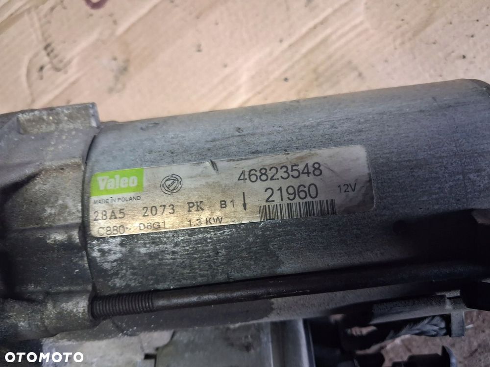 Rozrusznik Fiat Doblo Grande Punto Alfa Mito Lancia 1.3 JTD 46823548 - 2