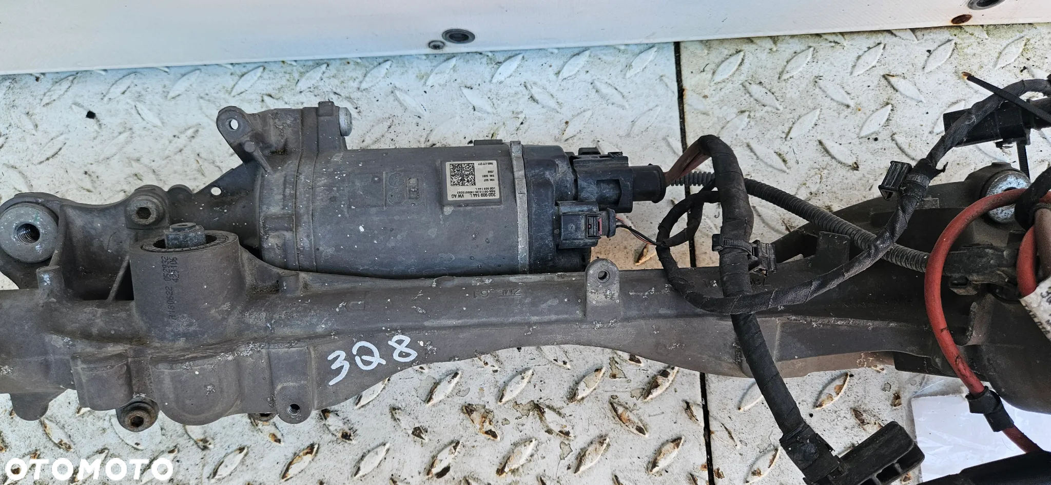 VW Arteon Kompletna Maglownica Elektryczna Magiel Przekładnia 3Q1423053F 3Q0909144L - 5
