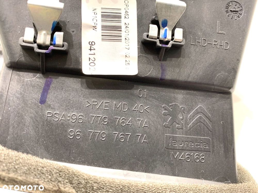 KRATKA NAWIEWU LEWY PRZÓD  CITROEN C4 GRAND PICASSO II (DA_, DE_) 2013 - 2022 1.6 BlueHDi 120 88 kW - 4