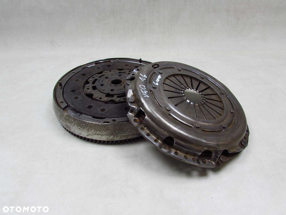 VOLVO PEUGEOT 1.6 D2 E-HDI SPRZEGLO KOLO DWUMASOWE TARCZA 6MM DOCISK 9M51-7550-AA 09- - 4
