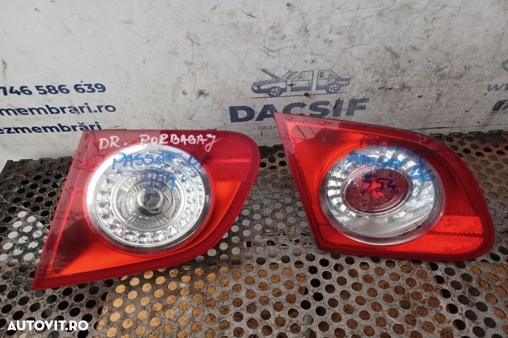 Lampa stop stanga pe capota portbagaj Volkswagen VW Passat B6 [2005 - - 1