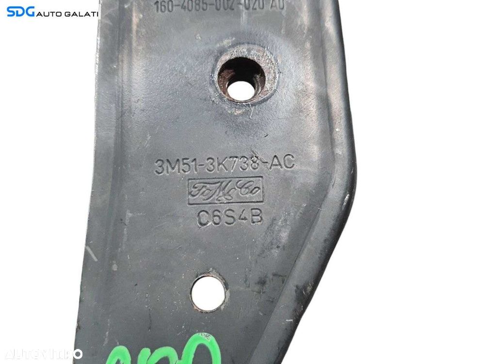 Suport Pompa Servodirectie Ford Focus 2 1.6 TDCI 2004 - 2010 Cod 3M51-3K738-AC [N3627] - 6