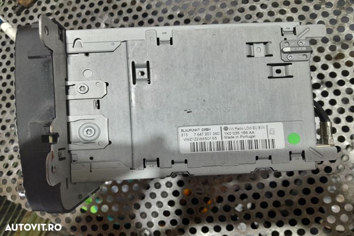 radio 1K0035186AA 1K0035186AA Volkswagen VW Golf 6 [2008 - 2015] Van - 3