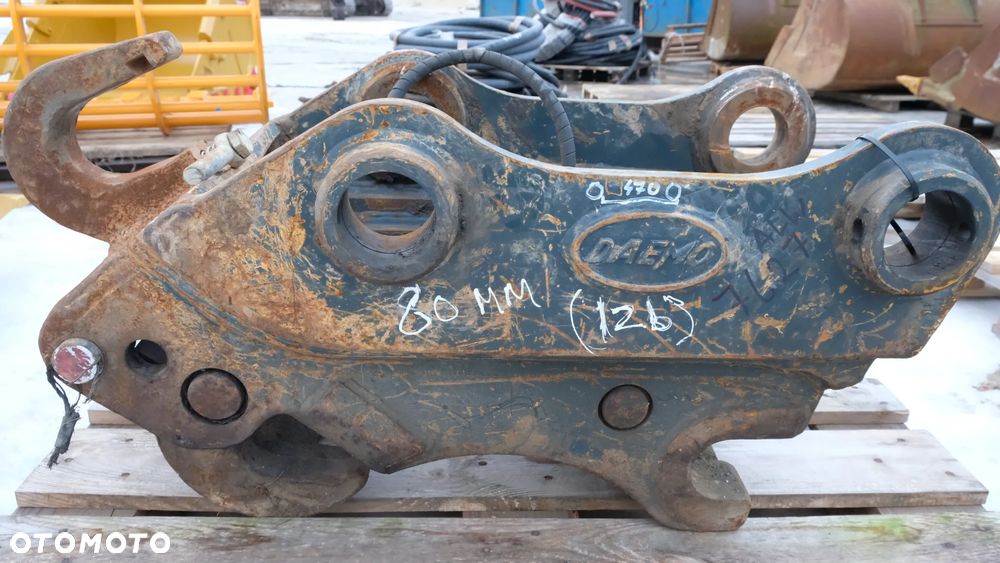 Szybkozłącze hydrauliczne fi 80mm koparki 20-30 ton Miller Daemo - 1