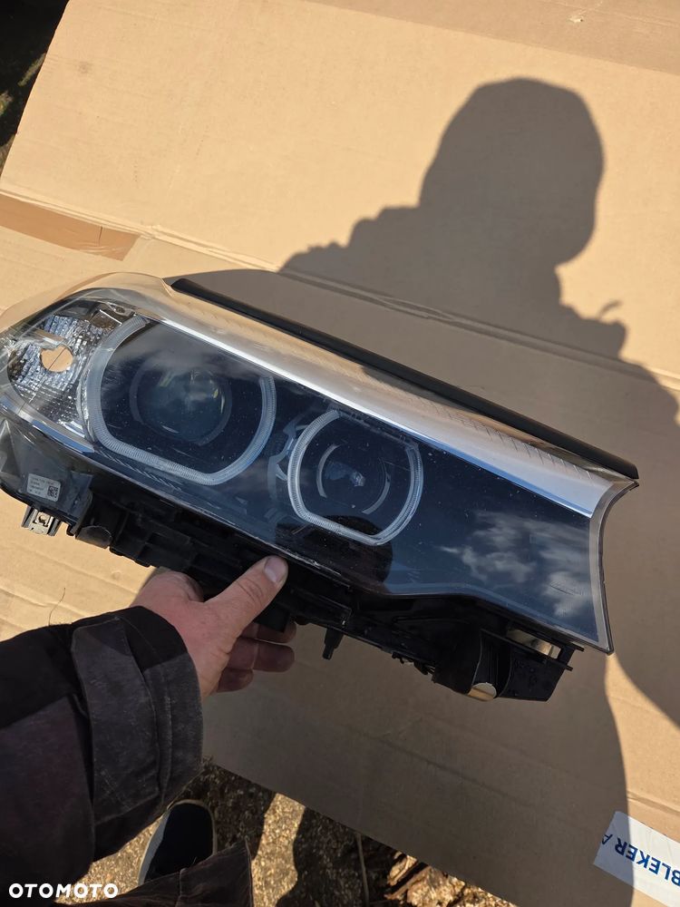 Lampa przednia prawa przód przednia BMW 5 G30 G31 8499112 Full Led Reflektor prawy przód przedni BMW 5 G30 G31 8499112 Full Led - 11