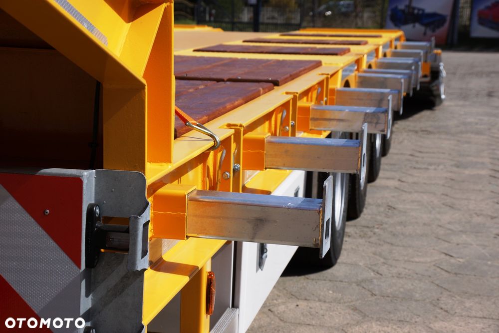 Inny 4 OSIOWA NACZEPA NISKOPODWOZIOWA - ZAGŁĘBIENIE NA ŁYŻKĘ KOPARKI - NAJAZDY HYDRAULICZNE - 29