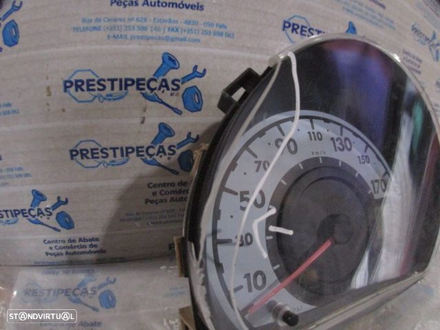 Quadrante 838000H021A PEUGEOT 107 FASE 1 2003 1.0I 70CV 3P BRANCO ROTAÇÕES MIN Vidro Partido - 2