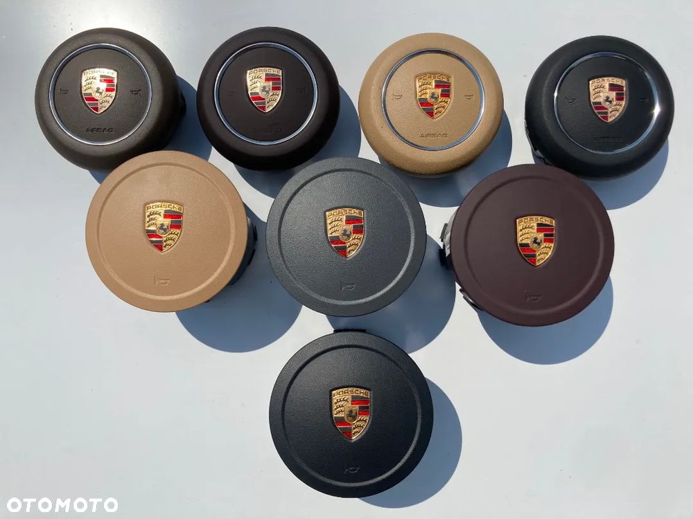 PORSCHE CARRERA 911 991 997 DESKA KONSOLA KOKPIT PULPIT PÓŁKA PARAPET PODUSZKI POWIETRZNE KIEROWCY PASAŻERA AIRBAG PASY PAS AIR BAG SRS KURTYNA KURTYNY FOTELA W FOTEL KREMOWA KREM  naprawa regeneracja Raz2 !!! - 23