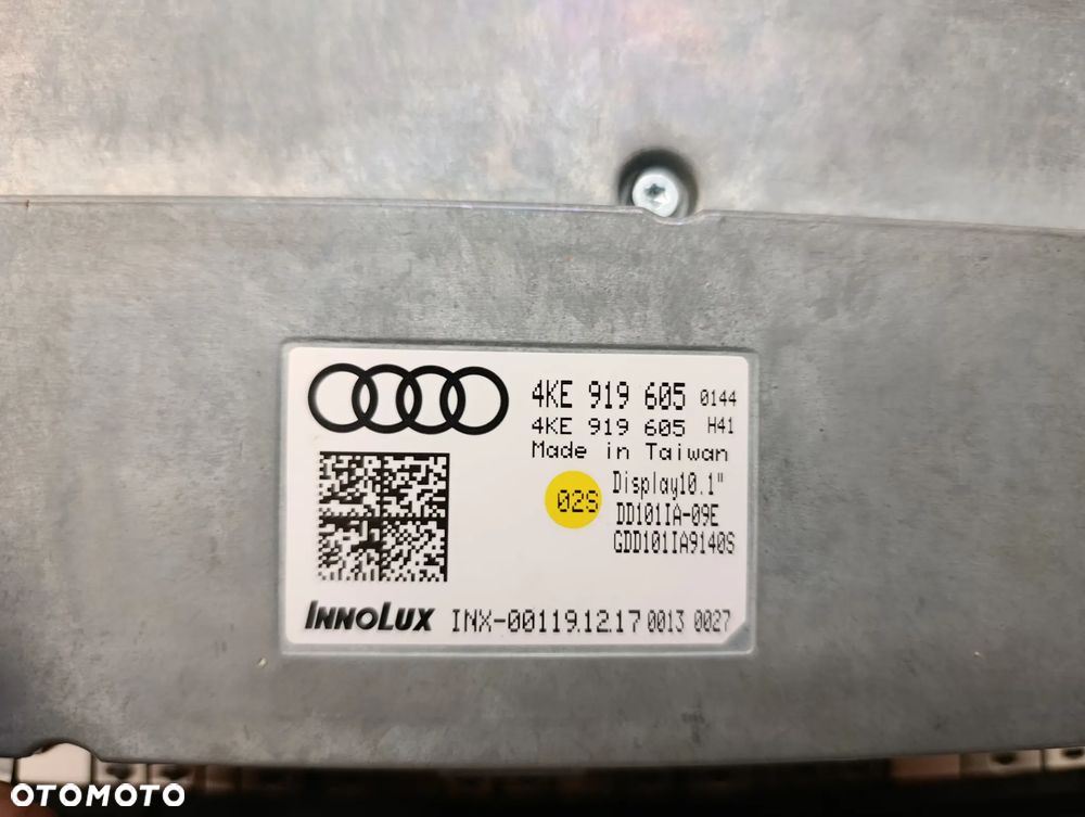 Ekran wyświetlacz radia nawigacji eu Audi Q8 e-tron etron - 7