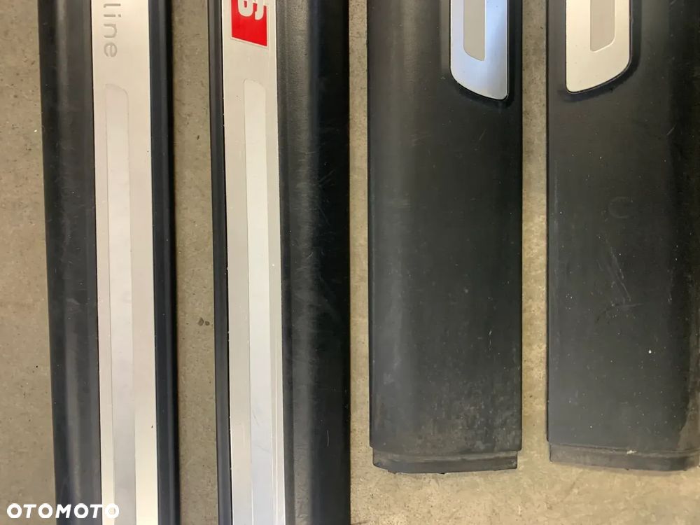 listwa na próg progowa sline A6 C6 FL Lift 2.7 TDI - 4