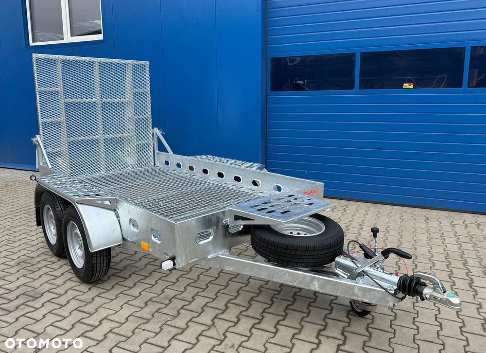 Rydwan przyczepa do transportu mini koparki, minikoparki, - 2