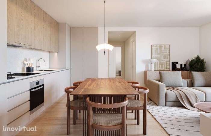 T2 novo com garagem, varanda e segurança avançada - Grande imagem: 3/10