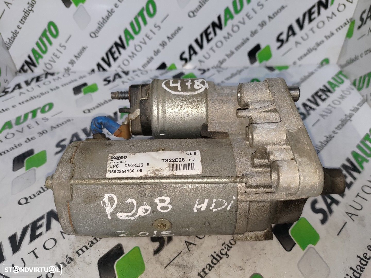 Motor Arranque Peugeot 208 I (Ca_, Cc_) - 4