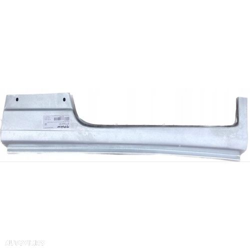 Prag metalic Peugeot Boxer, 2006-2014; Boxer, 2014-, Fiat Ducato, 2006-2014; Ducato, 2014-, Citroen Jumper, 2006-2014; Jumper, 2014-, fata, partea dreapta, otel galvanizat; sub usa fata; lungime 620 mm - 1