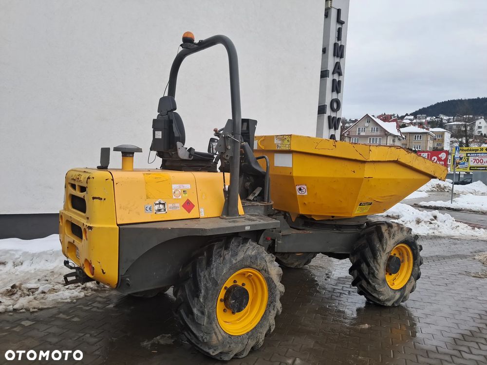 Ausa D 600 APG WOZIDŁO BUDOWLANE OBROTOWE 6 t ton ROK 2018 silnik Kubota mocne 110 KM oświetlenie drogowe opony 70% Terex Thwaites Mecalac Jcb kiper +obrót kierunkowskazy WYWROTKA DUMPER 4x4 - 3