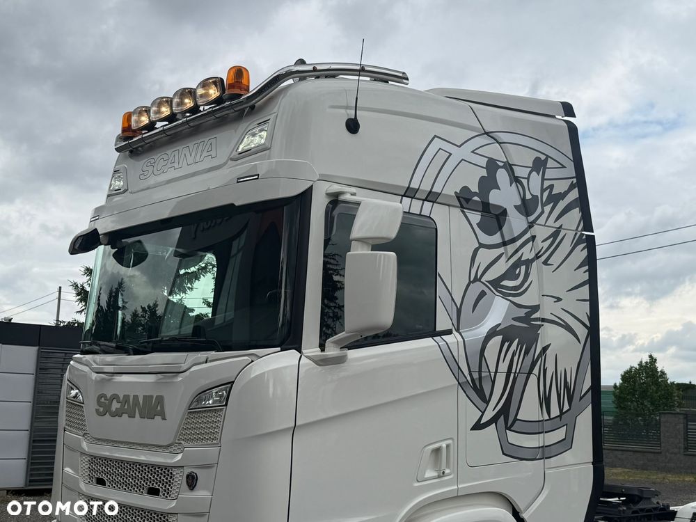 Scania R500/PODUSZKA P+T/NAVI/RETARDER/SKÓRY/FULL LED/SPROWADZONA/ - 15