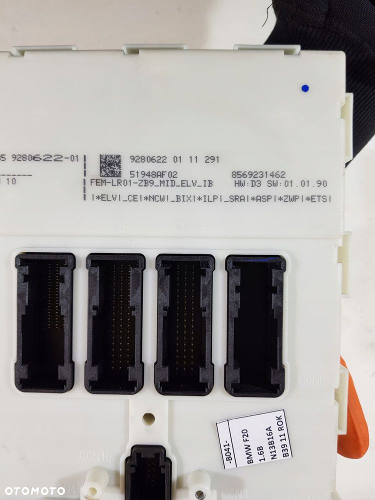 moduł sterownik fem 9280622 bmw f20 f21 eur 11-15 1.6b - 7