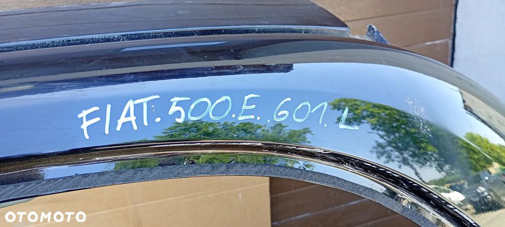 Błotnik lewy tył tylny przód przedni ćwiartka podłużnica Fiat 500e - 9