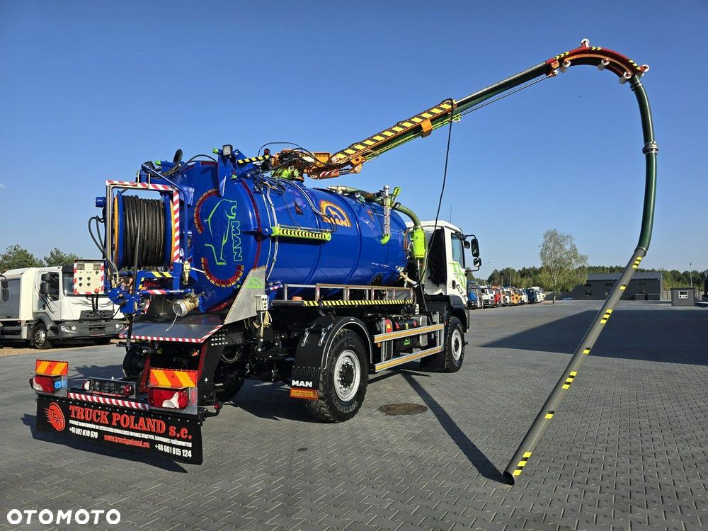 MAN 4x4 WUKO GAMON PW8  do zbierania odpadów płynnych separatorów - 32