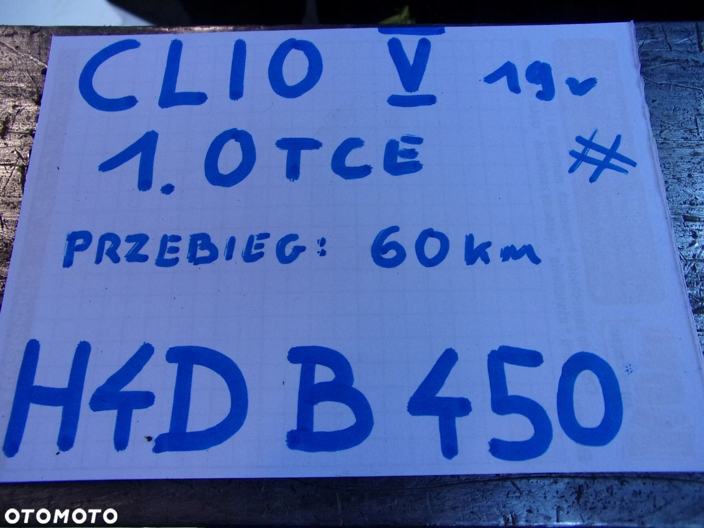 SILNIK MOTOR RENAULT CLIO V 5 CAPTUR II 2 1.0TCE - 8