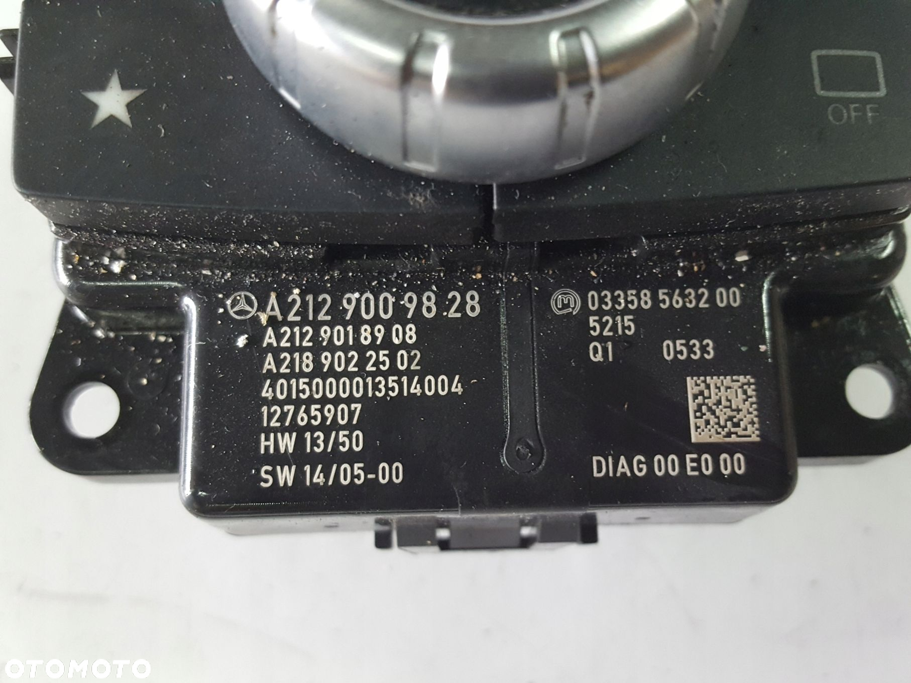 MERCEDES E KLASA W212 LIFT 12-16 PRZEŁĄCZNIK PANEL KONTROLER IDRIVE - 2