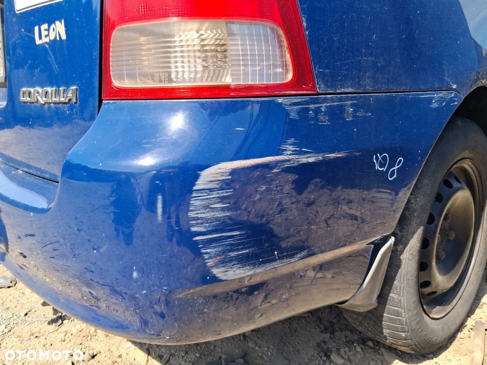 TOYOTA COROLLA E12 KOMBI 8Q4 ZDERZAK TYLNI TYL - 4