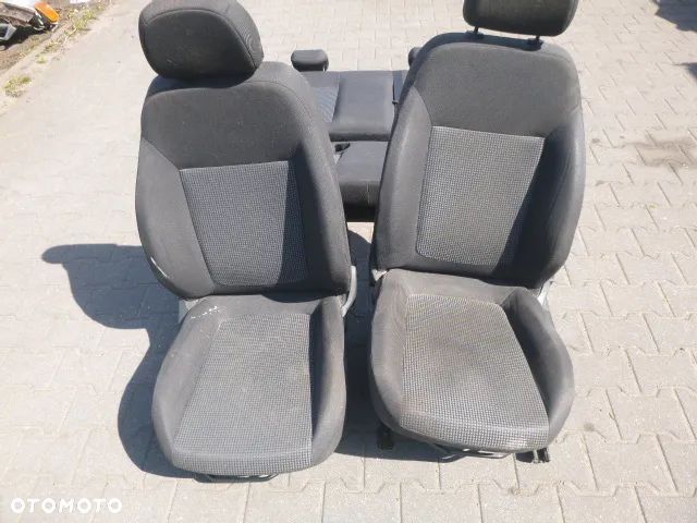 FOTEL FOTELE LEWY PRZÓD PRAWY PRZÓD + TYLNA KANAPA OPEL CORSA D 5D - 10