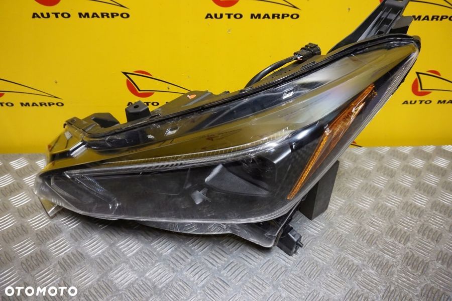 NISSAN LEAF ZE1 LIFT 2022- REFLEKTOR LAMPA FULL LED LEWA CIEMNA USA - 5