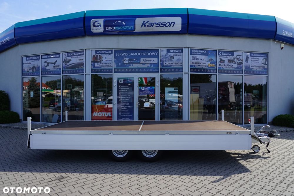 Brenderup 517x204x35 SUPER MOCNA PRZYCZEPA Brenderup 5520 OTWIERANE WSZYSTKIE BURTY - 2