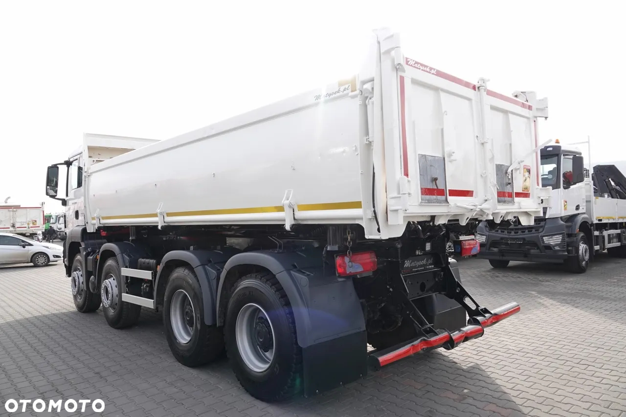 MAN TGS 35.400 / 8x4 / WYWROTKA / HYDROBURTA / BORDMATIK / EURO 5 EEV - 10