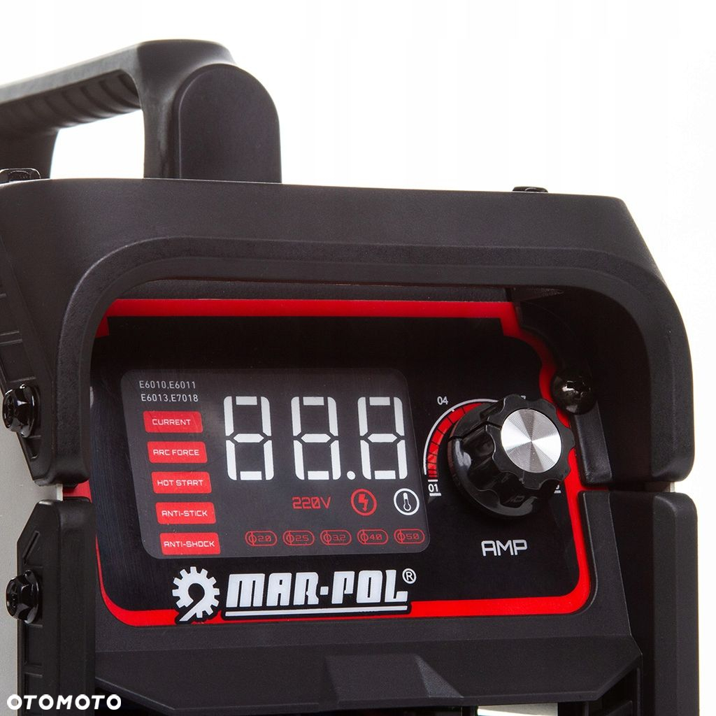 SPAWARKA INWERTOROWA INWERTEROWA 300A LCD MMA IGBT TIG LIFT MASKA PRZEWODY - 10