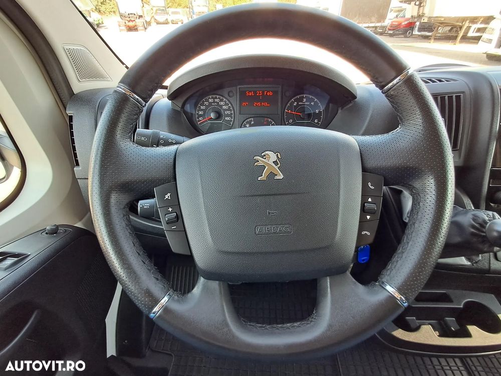 Peugeot BOXER 2.2D 130CP CABINA DE DORMIT SI PRELATA - 12
