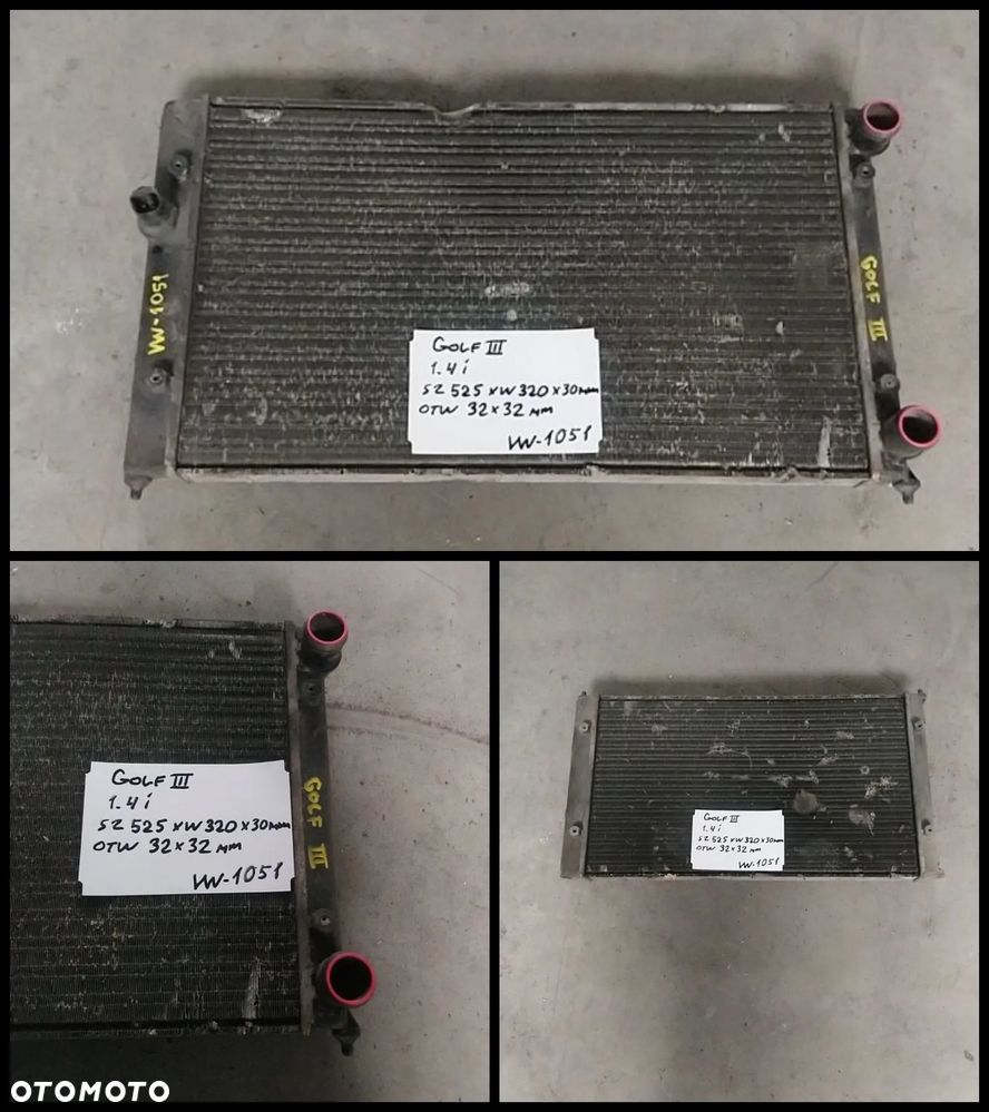 VW AUDI SEAT SKODA MAN CHŁODNICA WODY AUKCJA NR2 - 16