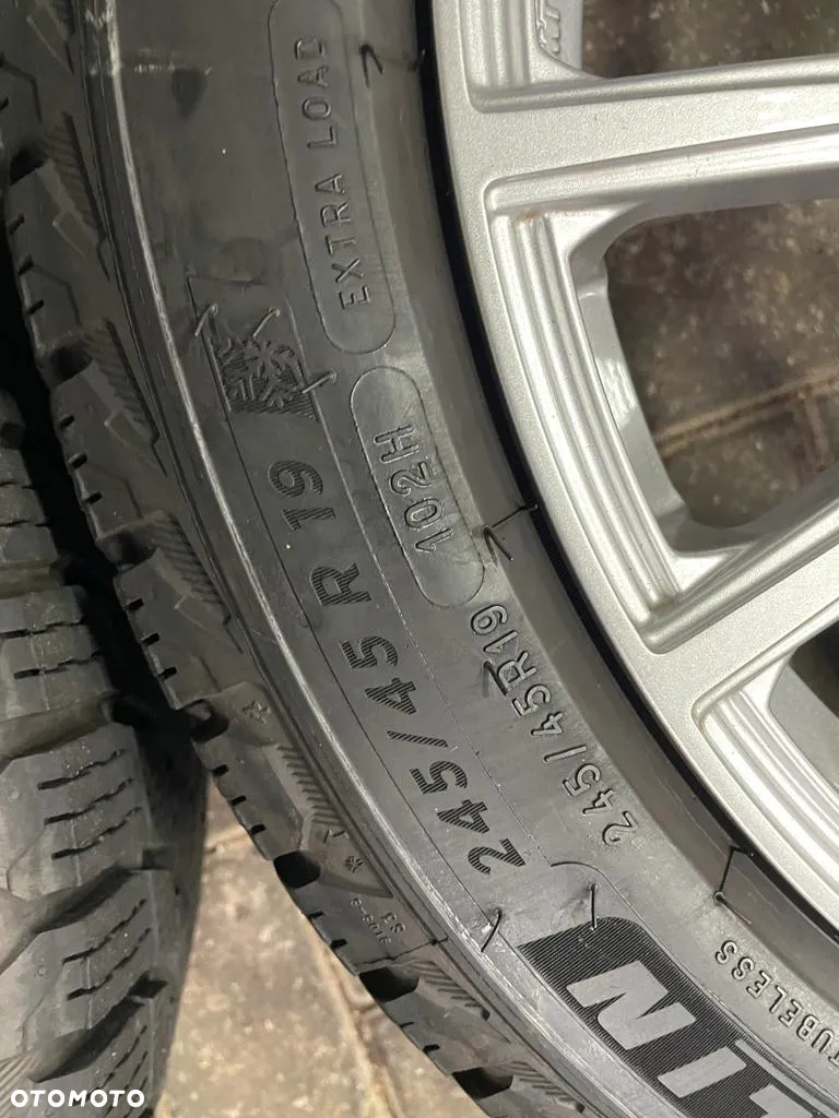 alu felgi 19 mercedes w222 idealne zimowe opony 245/45/19 michelin ice snow - 11
