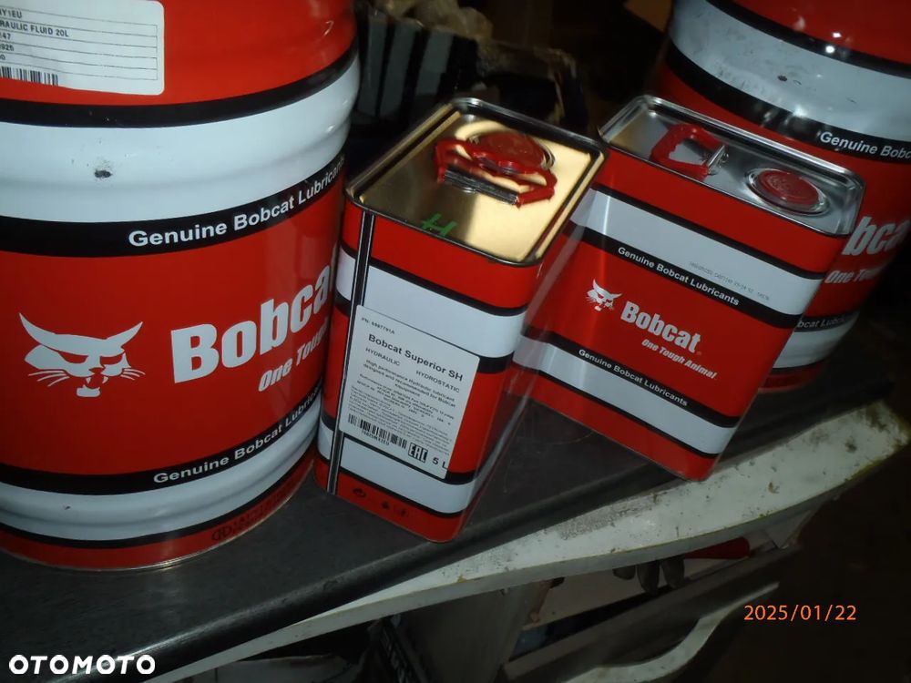 Płyn chłodniczy chłodzący chłodnicy Cat Jcb Case Bobcat Catepilar New Holland Massey Ferguson John Deere Bobcat Coolant glikol 6987793A oryginal - 11
