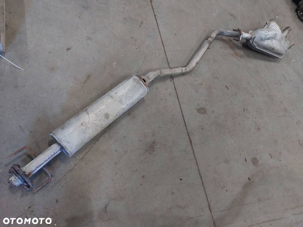 TŁUMIK WYDECH KOŃCOWY + ŚRODKOWY OPEL VECTRA B 1.6 8V - 4