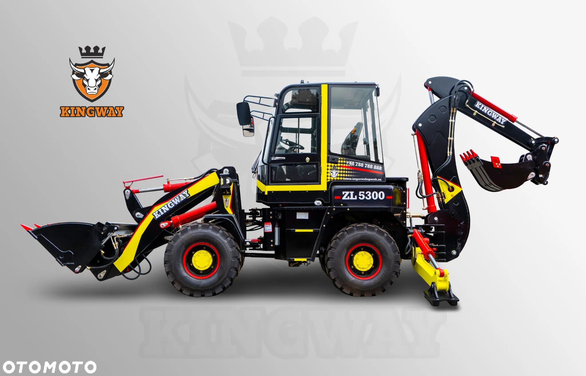 Kingway ZL 5300 silnik YANMAR - 1