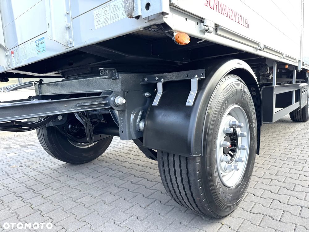Schwarzmuller Przyczepa burtowa budowlanka 2017 r + Mercedes Actros 26.48 z HDS 2017 r - 29
