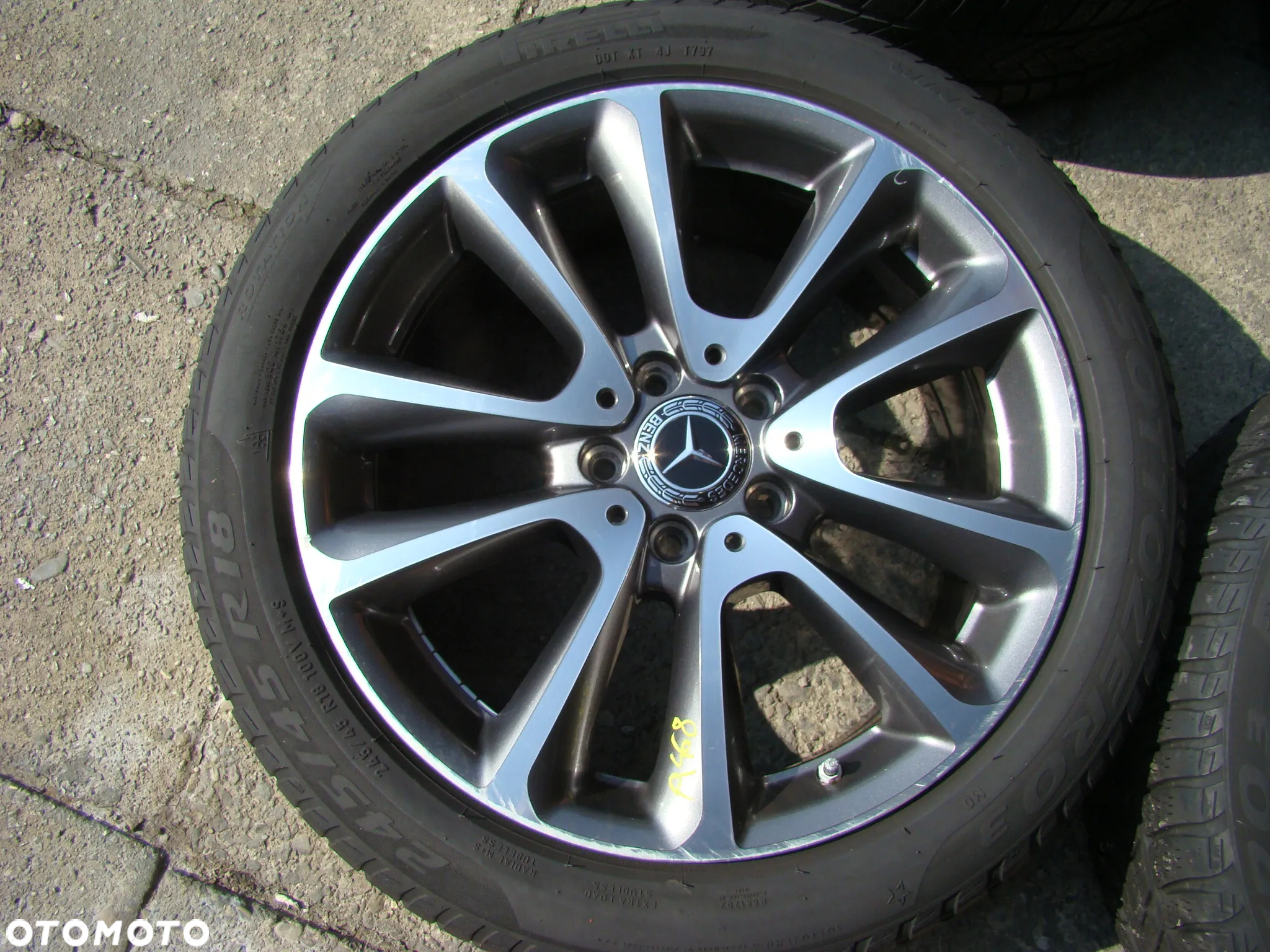 a468 5x112 Mercedes W213 S213 C238 A238 8jx18 245/45 opony zima Vito V-klasa W447 - 3