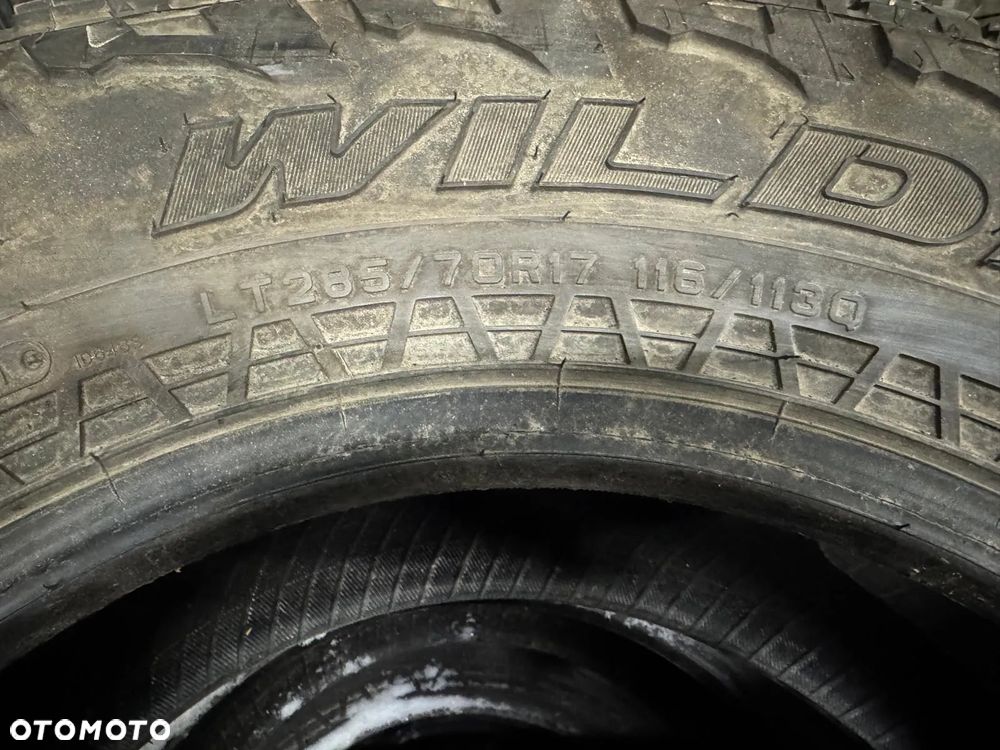 Opony 287/70R18 Falken Wildpeak Jak Nowe 14 mm JEEP 4szt. - 5