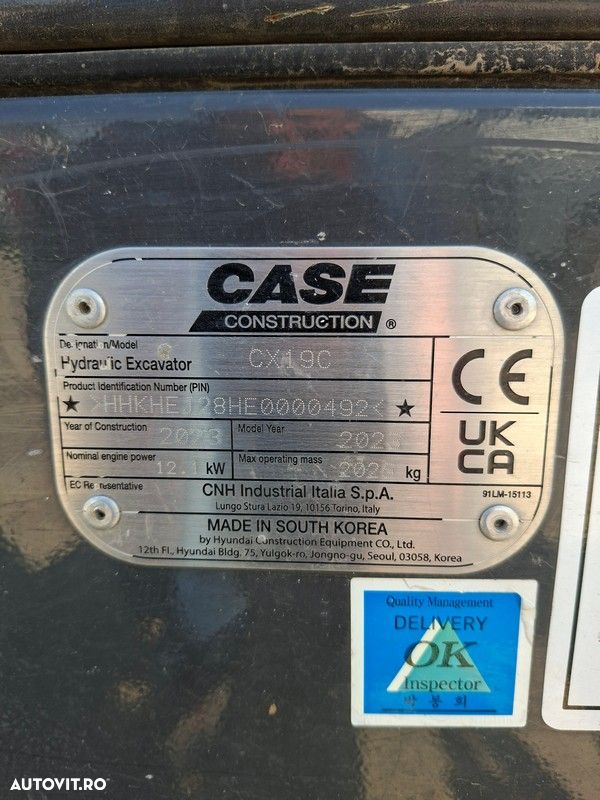 Case CX19C - 7