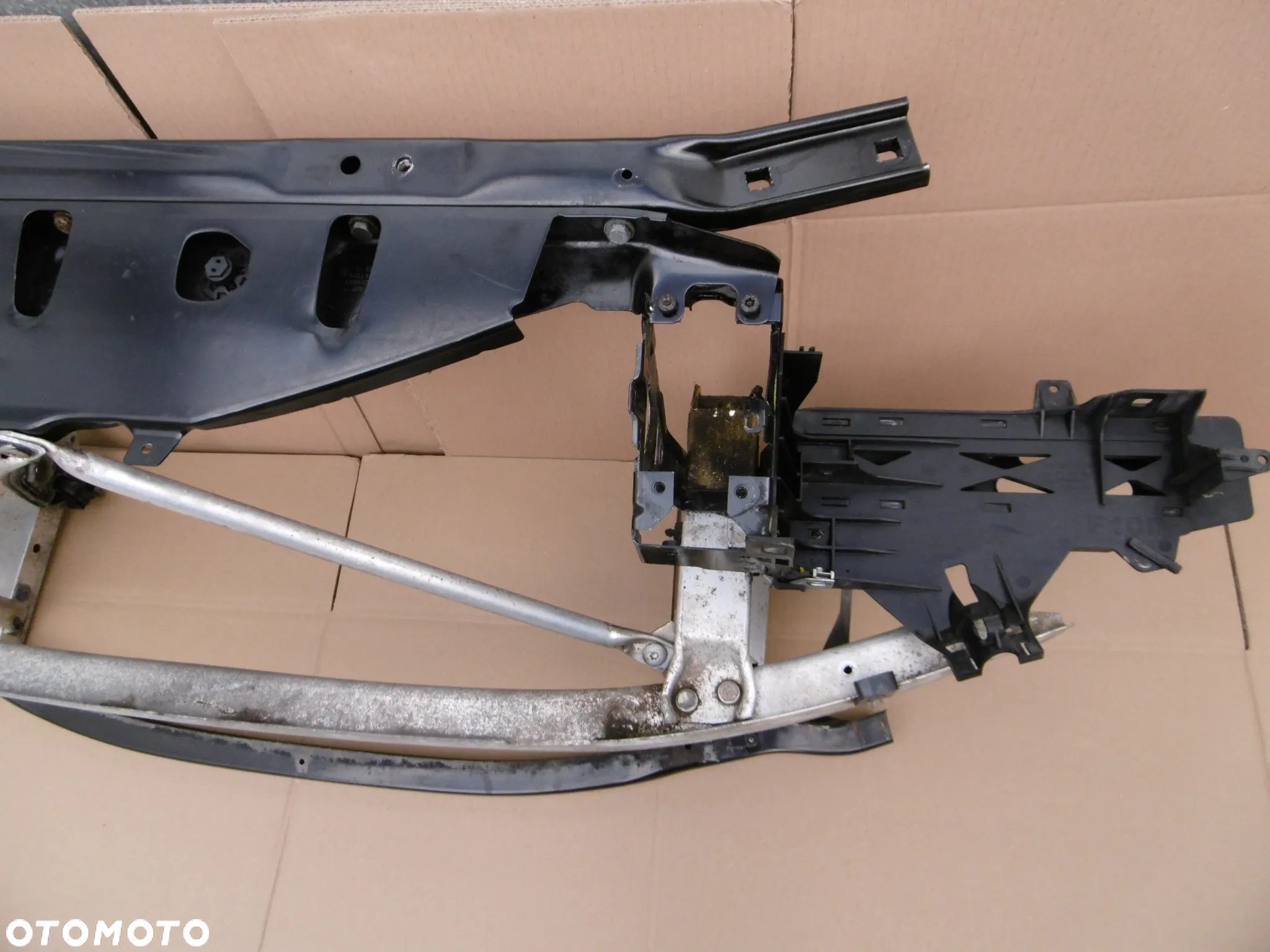 Pas przedni wzmocnienie czołowe belka zderzaka okular absorber bmw f10 f11 - 5