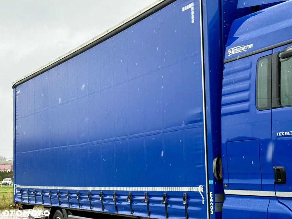 MAN TGX 18.360 / FIRANKA / WINDA / 22 PALETY / NISKI PRZEBIEG / SYPIALKA / JAK NOWY - 21