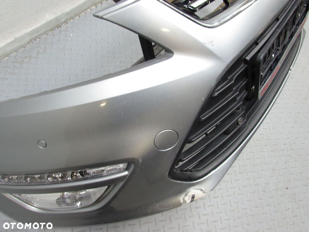 FORD MONDEO MK4 IV LIFT 10-14 ZDERZAK PRZOD Z PDC I DRL + HALOGENY KPL H6 HIPNOTIC SILVER - 10