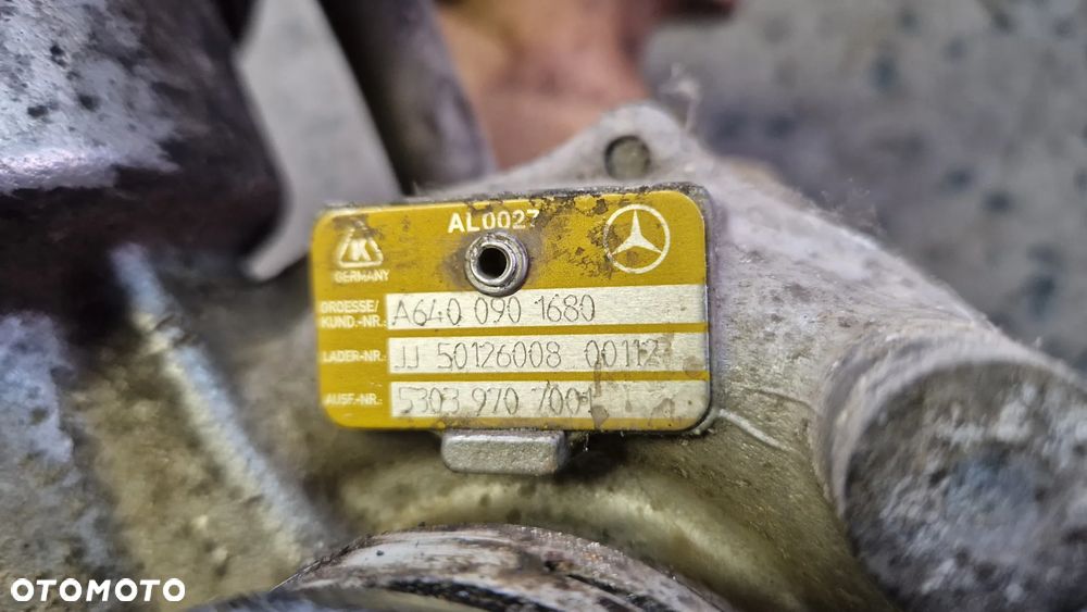 MERCEDES B KLASA W245 A KLASA W169 2.0 CDI TURBOSPRĘŻARKA A6400901680 - 3